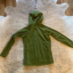 Melanzana micro-grid hoodie